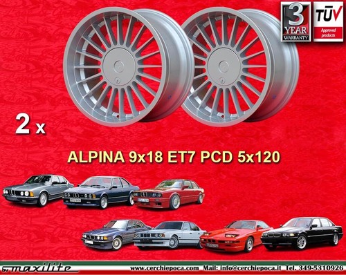 Cerchi bmw alpina style 9x18 - 2,