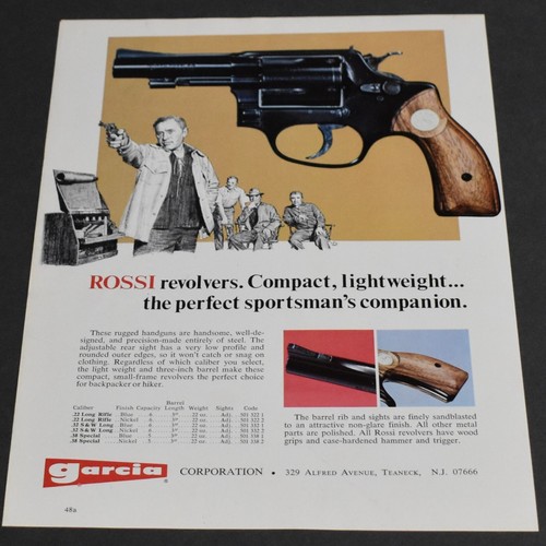 1975 print rossi revolvers - ad,