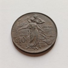 Moneta In Rame Vittorio