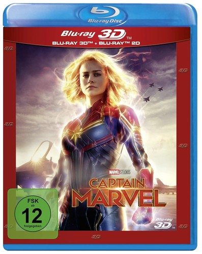 Blu ray film captain marvel - 3d,