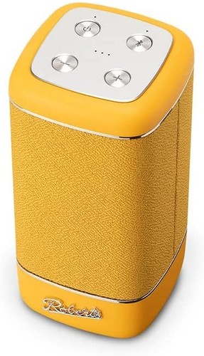 Altoparlante bluetooth giallo - altoparlante,