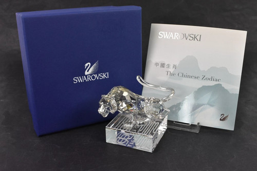 Swarovski tiger figurine - tiger,