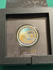 Moneta  Praga Orologio Del Municipio Moneta  Argento  5 EURO  Proof  1 Oz Malta