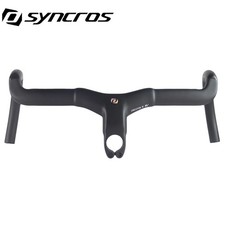 Manubrio Gravel Bike Carbonio Integrato 28,6/31,8mm Instradamento Cavi Interno 