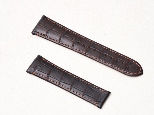 Oris 22mm brown calf leather - brown,