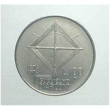 Repubblica italiana 100 lire - italiana,