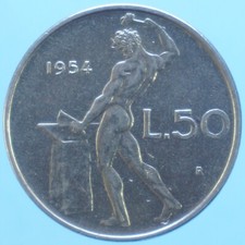 REPUBBLICA ITALIANA 50 LIRE