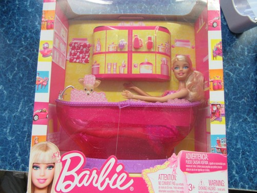 Barbie vintage nel bagno - vintage,