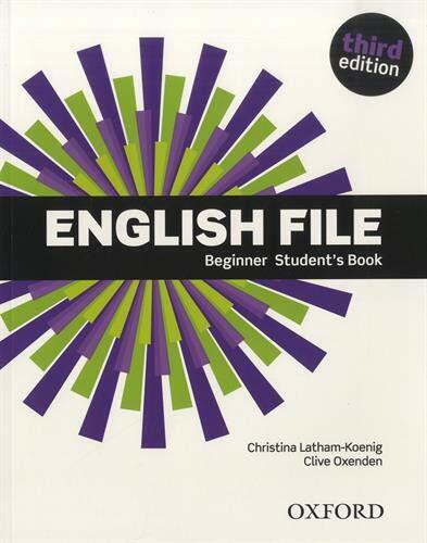 English file beginner third - english,