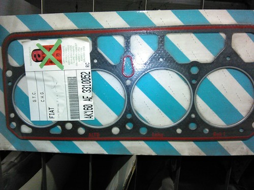 Guarnizione testata fiat 124 - testata,