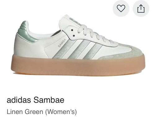 Adidas sambae verde lino - adidas,