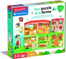CLEMENTONI, Puzzle di legno di