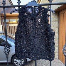 Zara TRAFALUC Crop Top Nero in