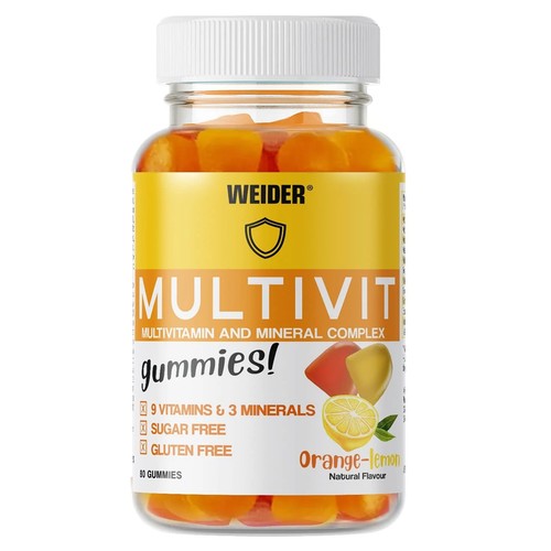 Weider multivit gummies - multivit, 80