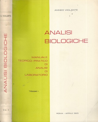 Analisi biologiche manuale - analisi,