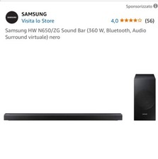 Samsung Sound Bar N650 Serie S