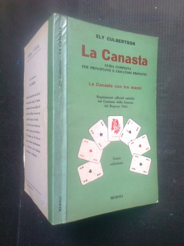Ely culbertson canasta - ely, la