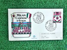 03 MILAN CAMPIONE 1987/1988 BUSTA CON FRANCOBOLLO NO MAGLIA SHIRT MATCH WORN