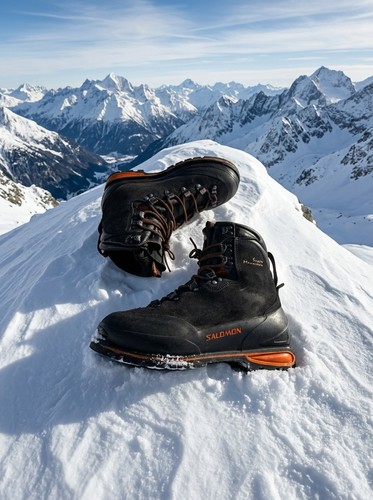 Stivali vintage salomon super - stivali,