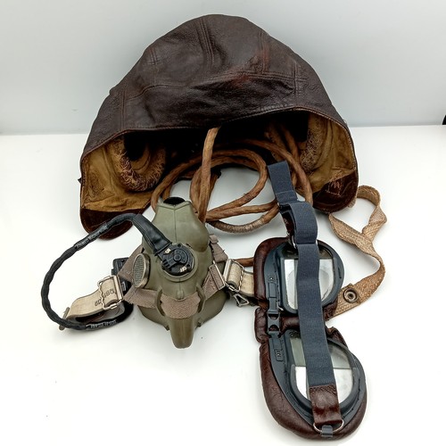 Raf type flying helmet - raf,