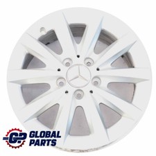 Mercedes W176 W246 Cerchio in lega argento a 10 razze 16" ET:49 6,5J A2464010202