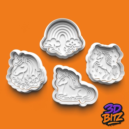 Set tagliabiscotti unicorno - , e