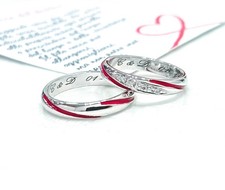  COPPIA ANELLI FEDI FEDINE