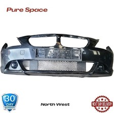 Paraurti anteriore BMW E63 E64 Sport 03-07 nero zaffiro 475 con PDC e rondelle