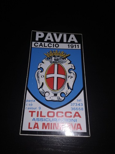 Vintage adesivo sticker pavia - adesivo,