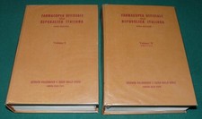 FARMACOPEA UFFICIALE DELLA REPUBBLICA ITALIANA NONA EDIZIONE COMPLETA 2 VOLUMI 1