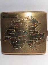 PORTASIGARETTE PLACCATO ORO ANNI '50 OTTIMA IDEA REGALO