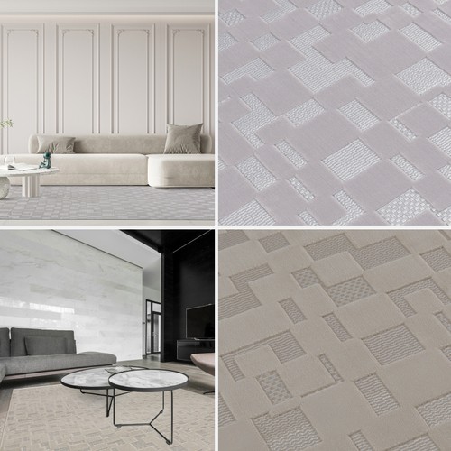 Tappeto geometrico moderno