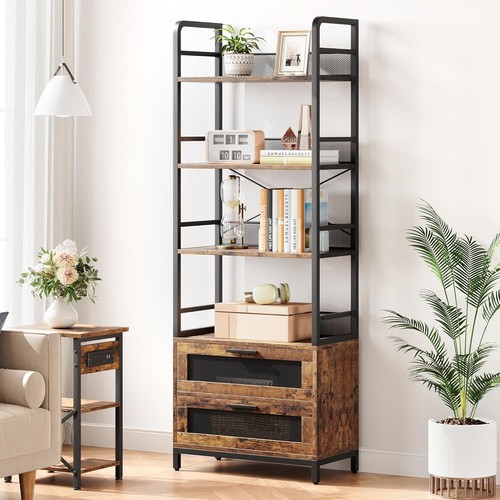 Libreria con cassetti - con, cassetti,4