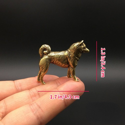 Mini carino cane ottone - mini,