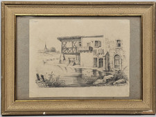 Antico Disegno a Matita "1