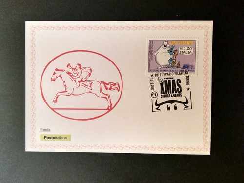 Cartolina cavallino poste - cartolina,