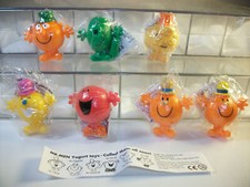 (742) RARITÀ!! Lotto MR. GIOCATTOLI YOGURT UOMO 2. SERIE + VARIANTE + BPZ di BORGMANN