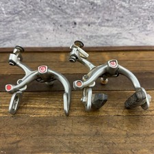 Set pinze freno vintage CLB tirante laterale British Made Race eroica rosse anni 60 70