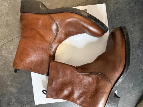 Prada stivaletti uomo pelle - prada,