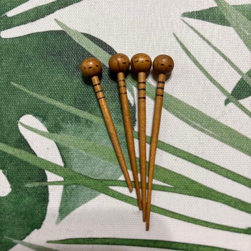 Kokeshi vintage set - set, 4