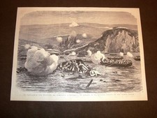 Guerra nei Balcani nel 1877 Russia vs Turchia Danubio Simnitza a Sistova bomba