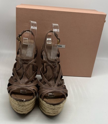 Miu leather strappy - leather,
