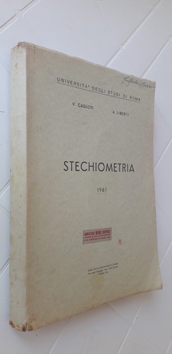 Caglioti liberti stechiometria - caglioti,