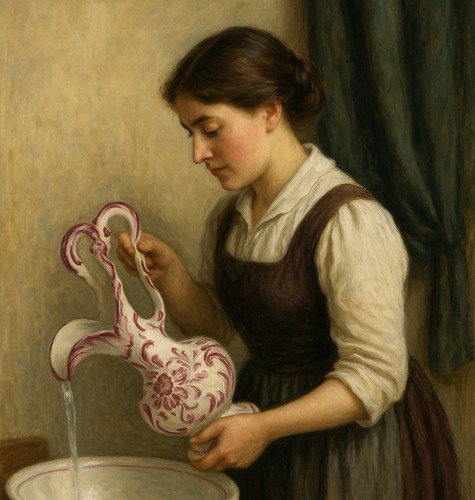 Antico versatoio toeletta - versatoio,