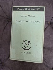 Diario Notturno Ennio Flaiano Adelphi 