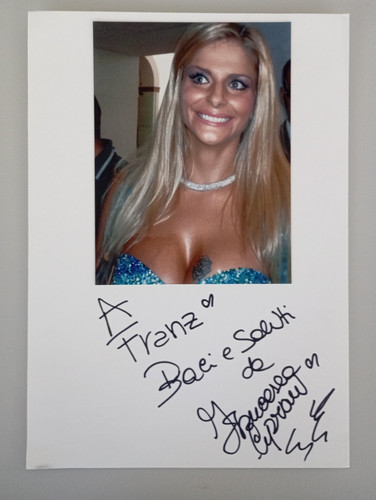 Francesca cipriani autografo - cipriani,