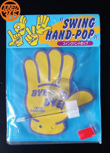 Swing hand pop bye - hand, "bye