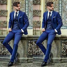 3 Pezzi Abiti Uomo Matrimonio