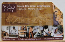 3/254) FABRIANO MUSEO DELLA CARTA E DELLA FILIGRANA C&C 3965 G.1823/325