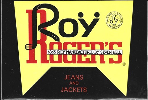 Roy roger jeans jackets - roger's,